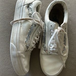 Women’s Sequined Vans